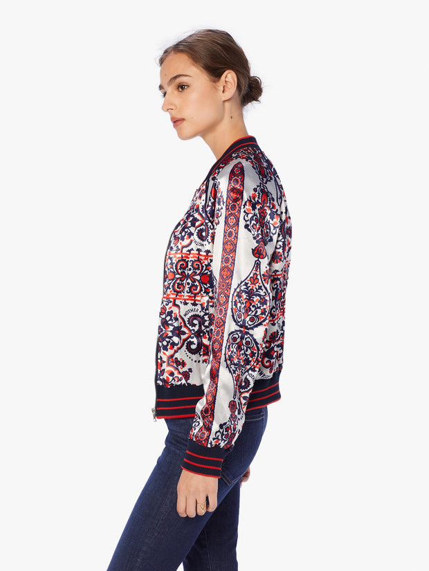 The Letterman Zip Jacket - Back And Forth